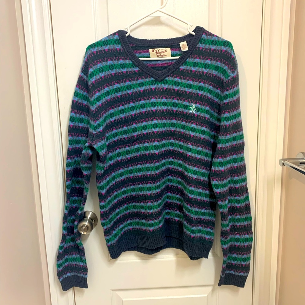 Penguin’s V neck sweater